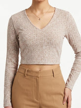 Crop top jersey crop top No-1946 Velnoor Store