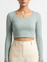 Imported Crop top jersey crop top No-3835 Velnoor Store