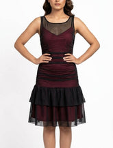 Imported Western mini dress net mini dress No-1411 Velnoor Store