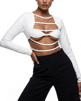 Imported Crop top jersey crop top No-3752 Velnoor Store