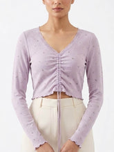 Imported Crop top jersey crop top No-3857 Velnoor Store