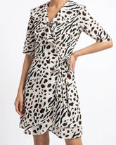 Imported Western mini dress chiffon mini dress No-2763 Velnoor Store