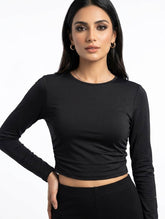 Imported Crop top jersey crop top No-3833 Velnoor Store