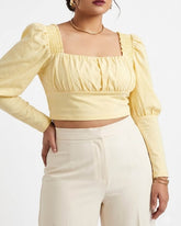 Imported Crop top cotton jersey crop top No-3731 Velnoor Store