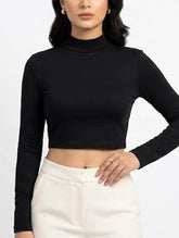 Imported Crop top jersey crop top No-3808 Velnoor Store