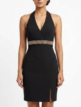 Imported Western mini dress jersey mini dress No-1416 Velnoor Store