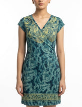 Imported Western mini dress jersey mini dress No-1355 Velnoor Store