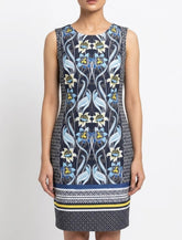 Imported Western mini dress silk mini dress No-834 Velnoor Store