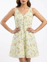 Imported Western mini dress jersey mini dress No-841 Velnoor Store