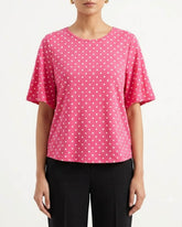 Imported Half sleeve top linen half sleeve top No-4036 Velnoor Store