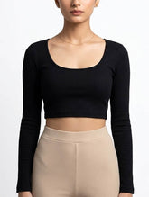 Imported Crop top jersey crop top No-3841 Velnoor Store