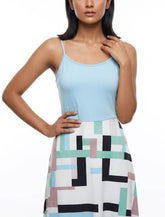 Imported Mini dress silk mini dress No-1235 Velnoor Store