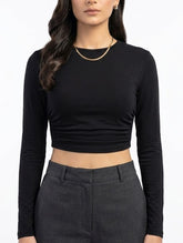 Imported Crop top jersey crop top No-3837 Velnoor Store