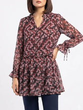 Imported Western mini dress chiffon mini dress No-2885 Velnoor Store