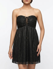 Imported Western mini dress net mini dress No-854 Velnoor Store