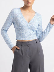 Crop top cotton lawn crop top No-1867 Velnoor Store