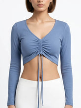 Imported Crop top jersey crop top No-3826 Velnoor Store
