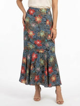 Imported skirt silk jersey skirt No-1083 Velnoor Store