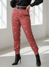 silks-jersey Trousers top 33 Velnoor Store