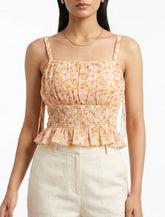 Imported crop top chiffon crop top No-1095 Velnoor Store