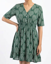 Imported Western mini dress chiffon mini dress No-2791 Velnoor Store