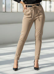 imported chiffon premium cream color plazo 7 Velnoor Store