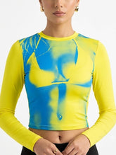 Crop top jersey crop top No-2004 Velnoor Store