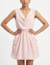 Imported Western mini dress chiffon mini dress No-861 Velnoor Store