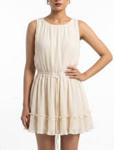 Imported Mini dress chiffon mini dress No-1230 Velnoor Store