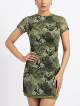 Imported Mini dress chiffon mini dress No-1242 Velnoor Store