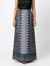 Imported skirt silk skirt No-1076 Velnoor Store
