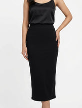 Imported skirt silk jersey skirt No-1072 Velnoor Store