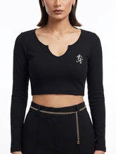 Imported Crop top jersey crop top No-3868 Velnoor Store