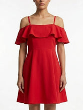 Imported Western mini dress chiffon mini dress No-867 Velnoor Store