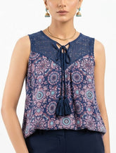 Imported sleeveless for womens and girls georgette sleeveless‚tag-sleeveless No-475 Velnoor Store