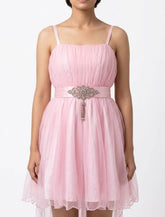 Imported Western mini dress net mini dress No-859 Velnoor Store