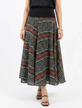 Imported skirt silk chiffon skirt No-1063 Velnoor Store