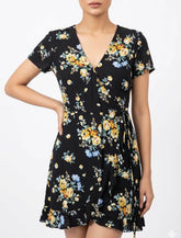 Imported Western mini dress chiffon mini dress No-988 Velnoor Store