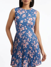 Imported Western mini dress linen mini dress No-897 Velnoor Store