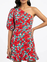 Imported Western mini dress chiffon mini dress No-923 Velnoor Store