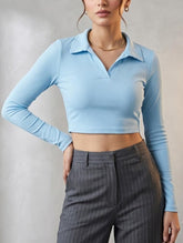 Crop top jersey crop top No-1967 Velnoor Store