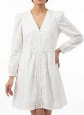 Imported Western mini Dress Silk Mini Dress No-668 Velnoor Store