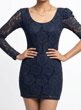 Imported Western mini Dress Net Mini Dress No-663 Velnoor Store