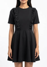 Imported Western mini dress chiffon mini dress No-1342 Velnoor Store