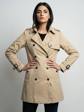 1742 Women's Long Coat | Premium Winter Outerwear Pakistan - velnoor