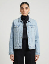 11 Girls Denim Jacket Pakistan – Trendy & Stylish | Velnoor