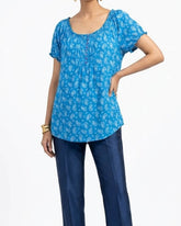 Imported Half sleeve top cotton half sleeve top No-2574 Velnoor Store