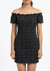 Imported Western mini dress chiffon mini dress No-1353 Velnoor Store
