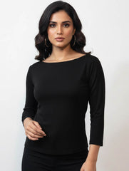 Silks-jersey Full-sleeve-top Velnoor Store