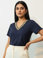 unknown,half sleeve-top,339 - Premium Quality, Stylish, Comfortable, Trendy